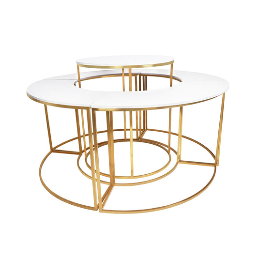 White Serp Cake Stand