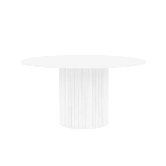 White Tubular Table