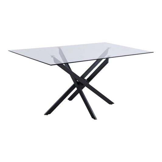 Glass/Black Table