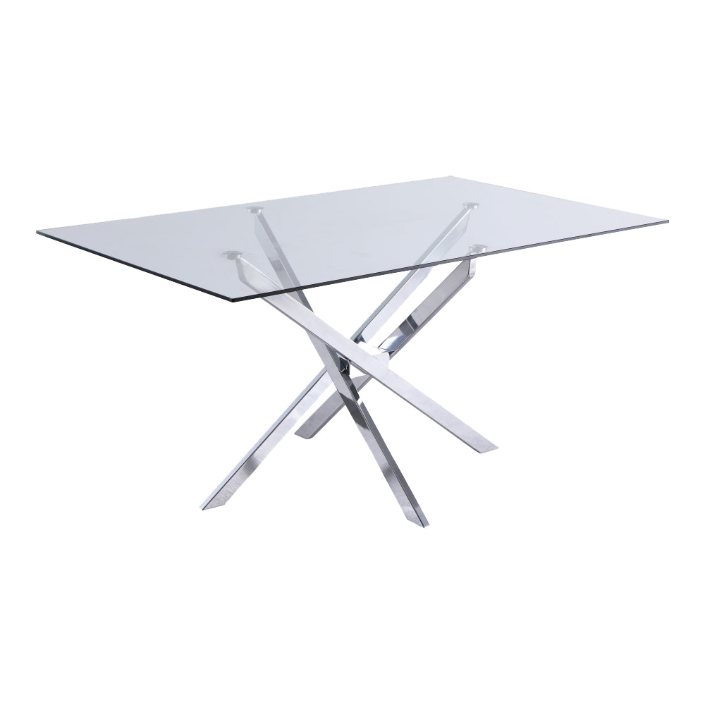 Glass/Chrome Table